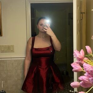 AKIRA Red Mini Dress